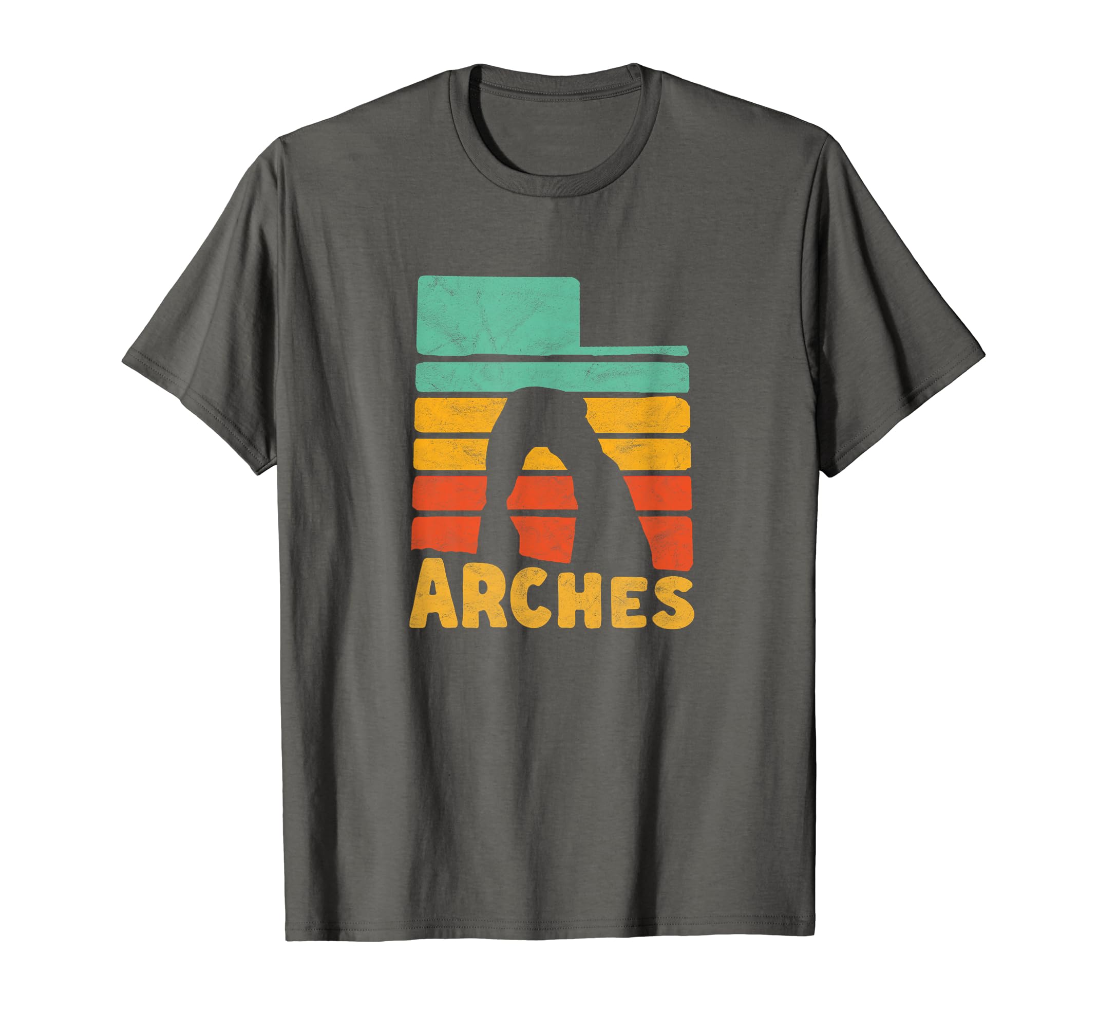 Arches National Park State Utah Shape T-Shirt - Novelty Apparel Unisex - T-Shirt, Sweatshirt, Hoodie