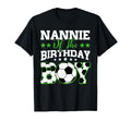 Nannie Birthday Soccer Family Matching T-Shirt - Aesthetic Graphic Unisex - T-Shirt, Sweatshirt, Hoodie