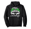 Messy Bun Soccer Mom Mothers Day Hoodie - Minimalist Print for Adults - T-Shirt, Sweatshirt, Hoodie