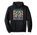 Soccer Mama Groovy Soccer Softball Mom Hoodie - Aesthetic Graphic Unisex - T-Shirt, Sweatshirt, Hoodie