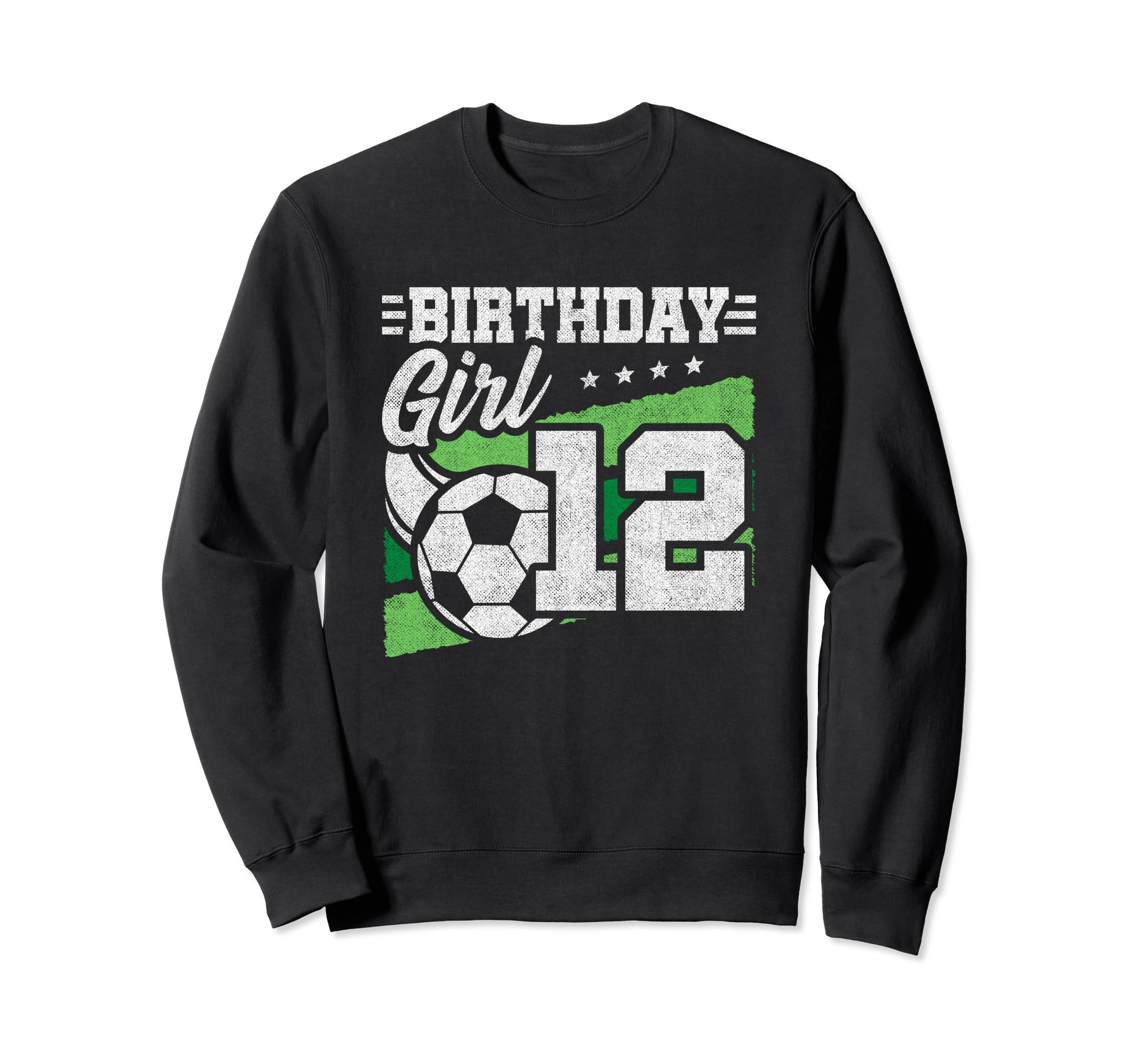 12Th Birthday Soccer Party 12 Sweatshirt - Fun Novelty Design for Adults - T-Shirt, Sweatshirt, Hoodie