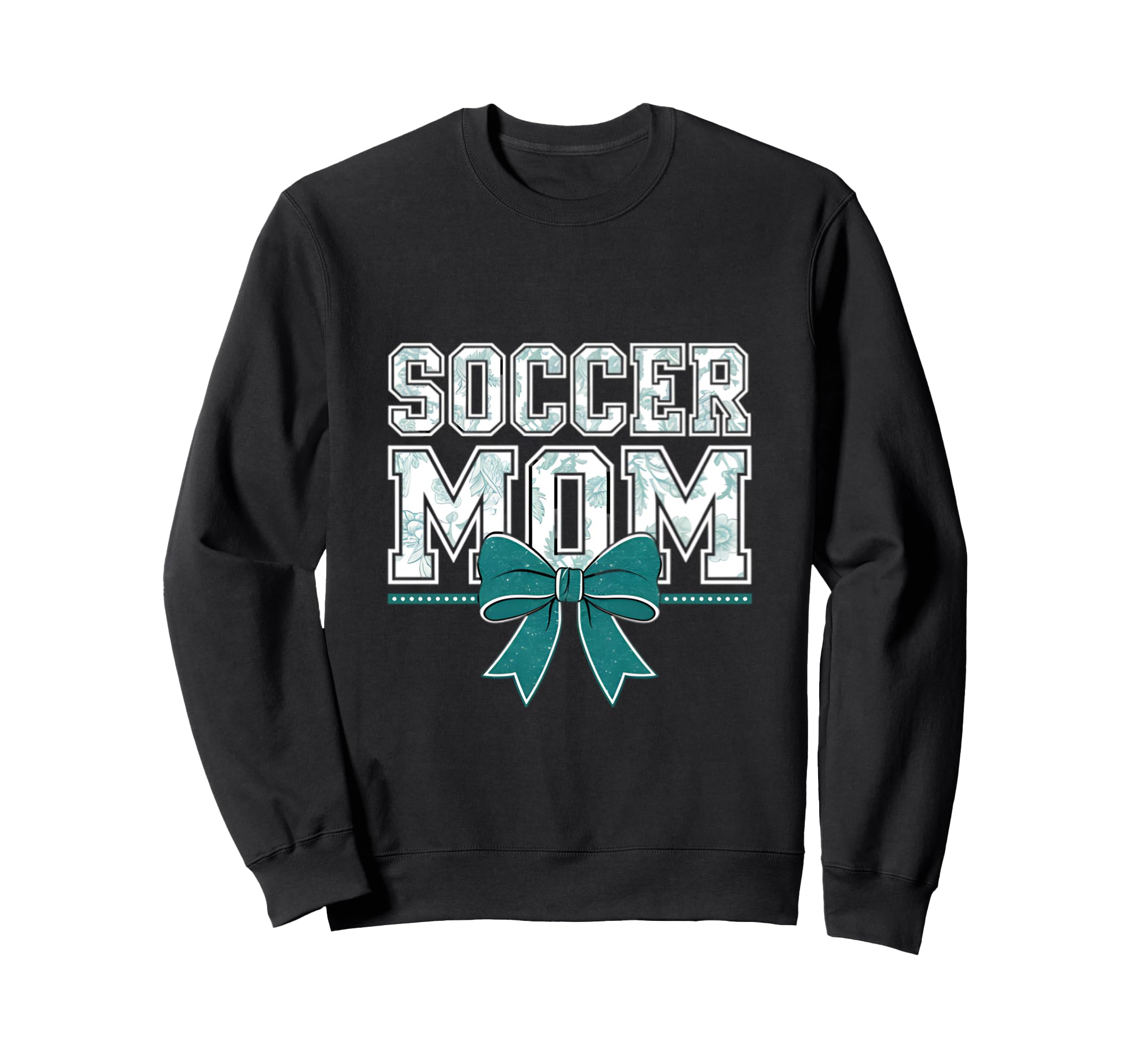 Soccer Mom Coquette Bow Mothers Day Sweatshirt - Custom Art Print Unisex - T-Shirt, Sweatshirt, Hoodie