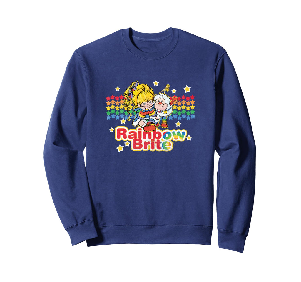 Rainbow Brite Sprite Star Stripes Sweatshirt - Unique Graphic for Adults - T-Shirt, Sweatshirt, Hoodie