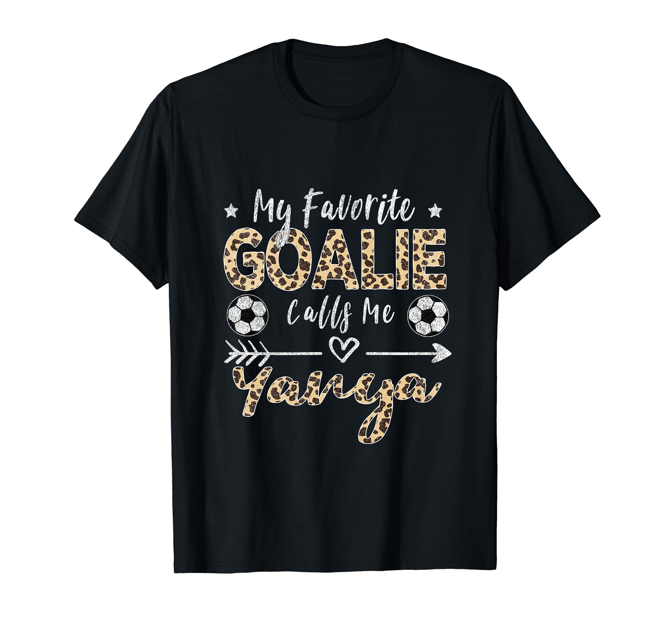 My Favorite Goalie Calls Me Yanya T-Shirt - Trendy Graphic Men Women - T-Shirt, Sweatshirt, Hoodie