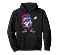 Soccer Ice Cream Drip Dabbing Sprinkles Hoodie - Unique Graphic for Adults - T-Shirt, Sweatshirt, Hoodie