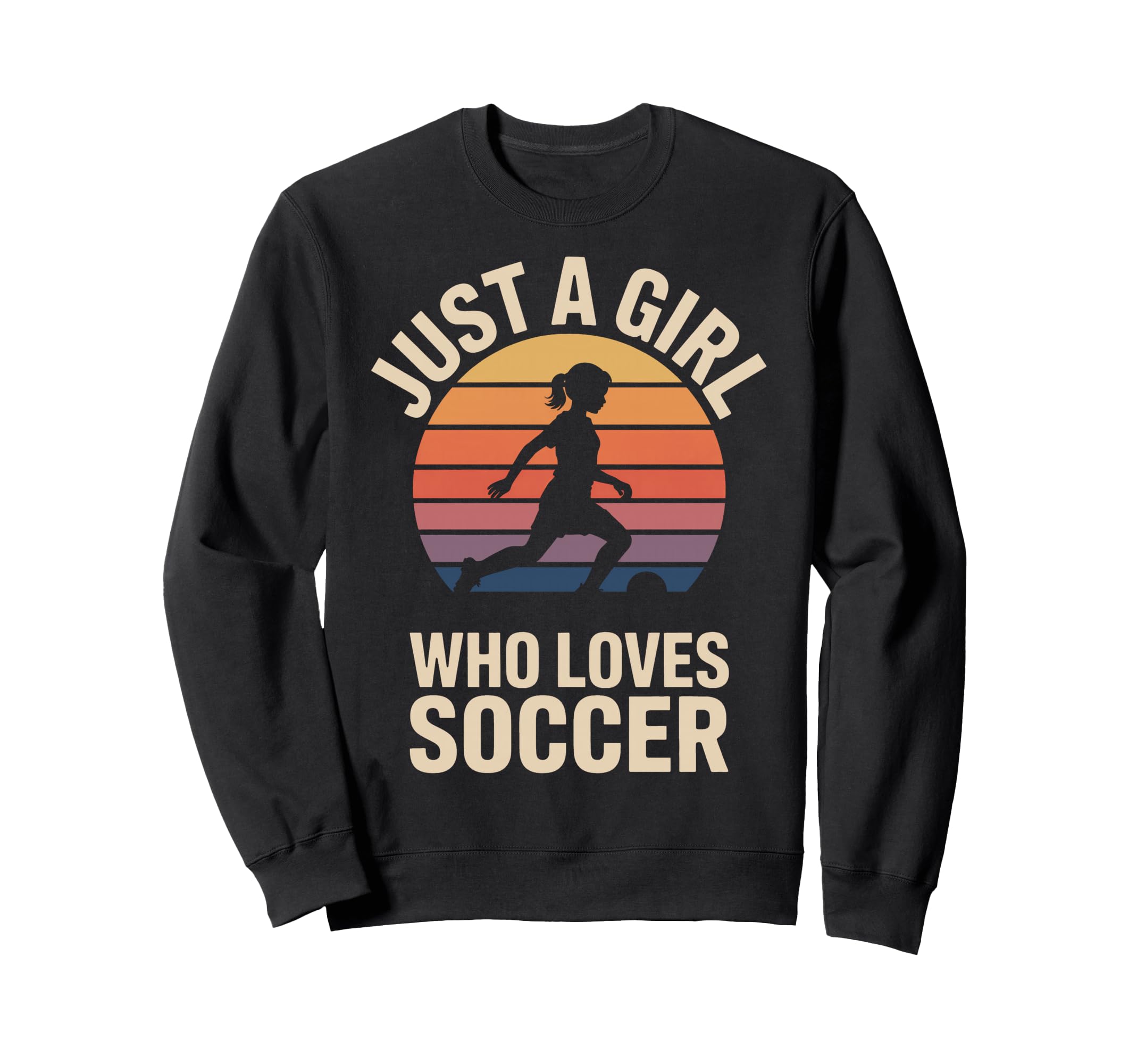 Just Who Loves Soccer Womens Soccer Sweatshirt - Unique Graphic Unisex - T-Shirt, Sweatshirt, Hoodie