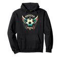 Soccer Papa Family Matching Dad Fathers Hoodie - Graphic Print for Adults - T-Shirt, Sweatshirt, Hoodie