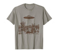 Ufo Cowboy Cat Wild West Kitten 90S T-Shirt - Graphic Print for Adults - T-Shirt, Sweatshirt, Hoodie