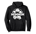 Soccer Mommom Soccer Ball Split Funny Hoodie - Fun Novelty Design Unisex - T-Shirt, Sweatshirt, Hoodie