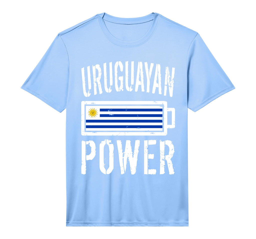 Uruguay Flag Uruguayan Power Battery T-Shirt - Aesthetic Graphic Unisex - T-Shirt, Sweatshirt, Hoodie