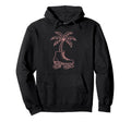 Palm Tree Roller Skate 70S 80S Hoodie - Custom Art Print for Adults - T-Shirt, Sweatshirt, Hoodie