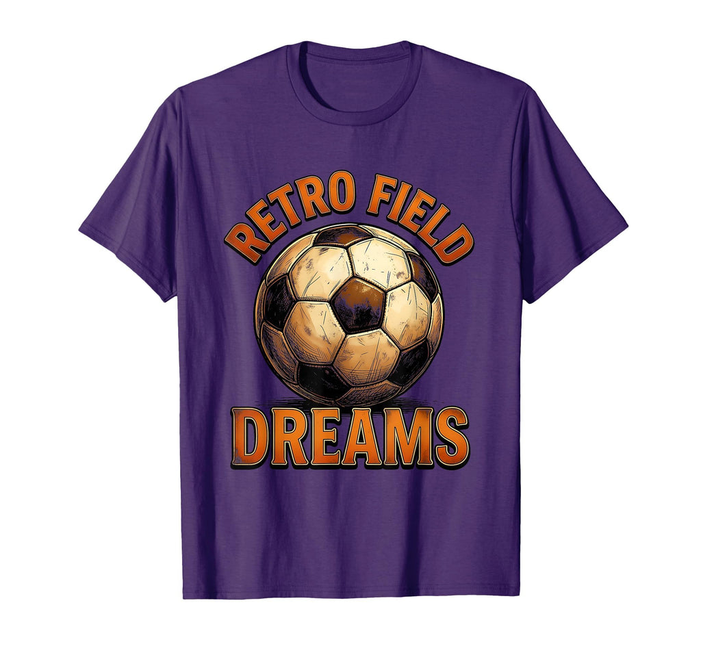 Field Dreams Soccer Ball T-Shirt - Aesthetic Graphic Men Women - T-Shirt, Sweatshirt, Hoodie