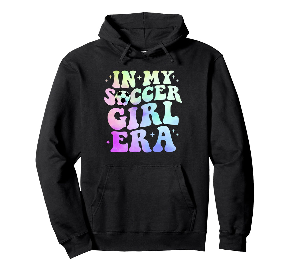 My Soccer Era Sports Tie Dye Groovy Hoodie - Streetwear Style for Adults - T-Shirt, Sweatshirt, Hoodie