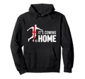 Football Player England Flag Coming Hoodie - Aesthetic Graphic for Adults - T-Shirt, Sweatshirt, Hoodie