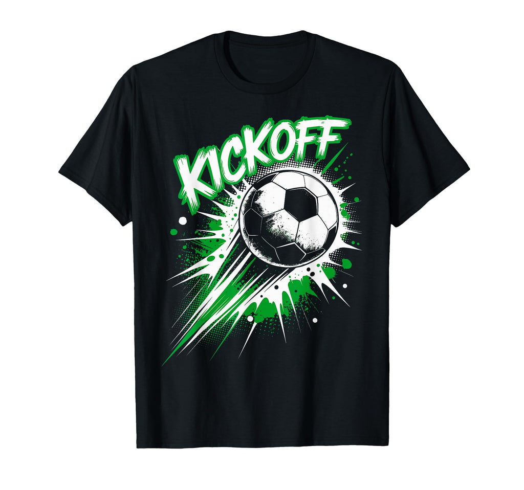Splash Soccer Football Ball Soccer T-Shirt - Fun Novelty Design Men Women - T-Shirt, Sweatshirt, Hoodie