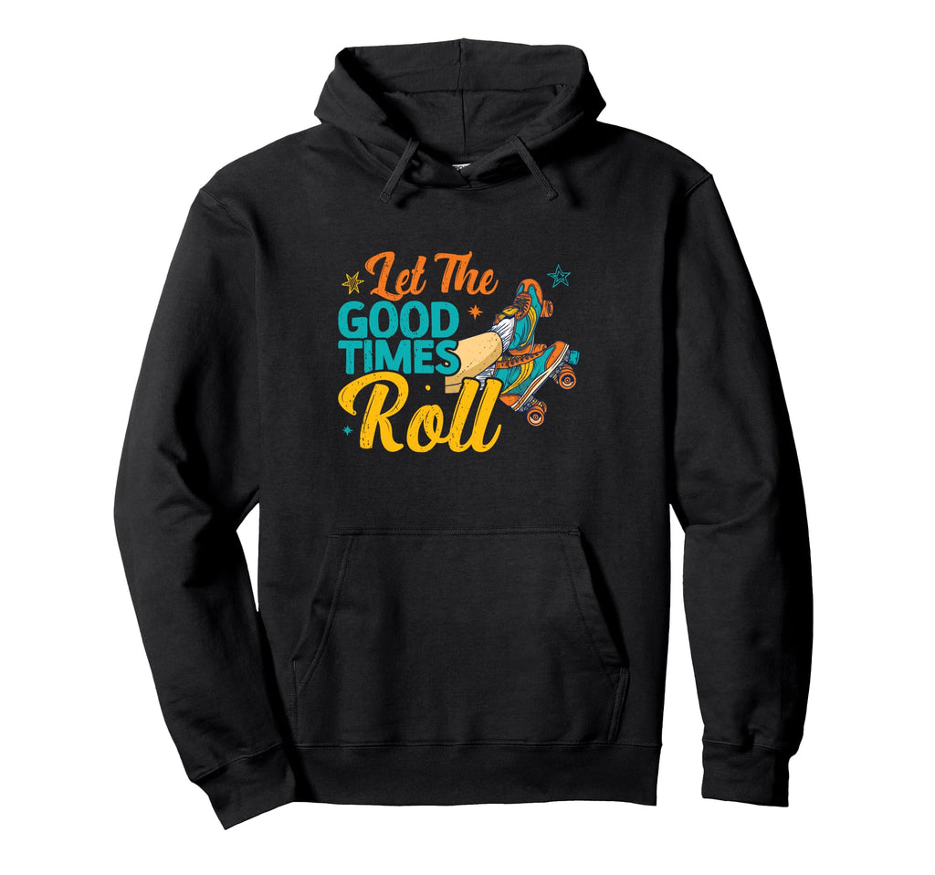 Rollerskates 80S Derby Roller Skating Hoodie - Trendy Graphic Men Women - T-Shirt, Sweatshirt, Hoodie