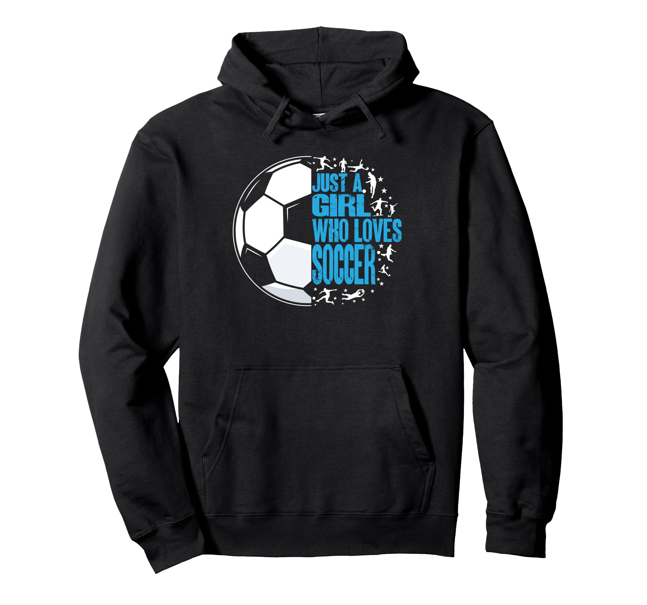 Who Loves Soccer Hoodie - Novelty Apparel for Adults - T-Shirt, Sweatshirt, Hoodie