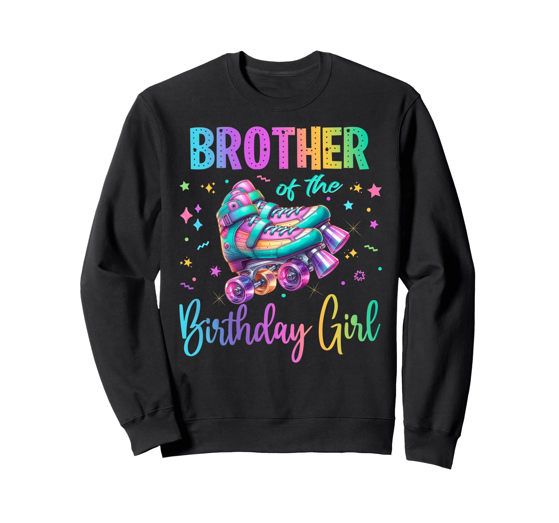 Roller Skates Birthday Skating Party Sweatshirt - Minimalist Print Unisex - T-Shirt, Sweatshirt, Hoodie