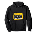 80S Cassette Tape Salad Boom Box Hoodie - Aesthetic Graphic for Adults - T-Shirt, Sweatshirt, Hoodie