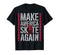 Skateboard Make America Skate Again T-Shirt - Aesthetic Graphic for Adults - T-Shirt, Sweatshirt, Hoodie