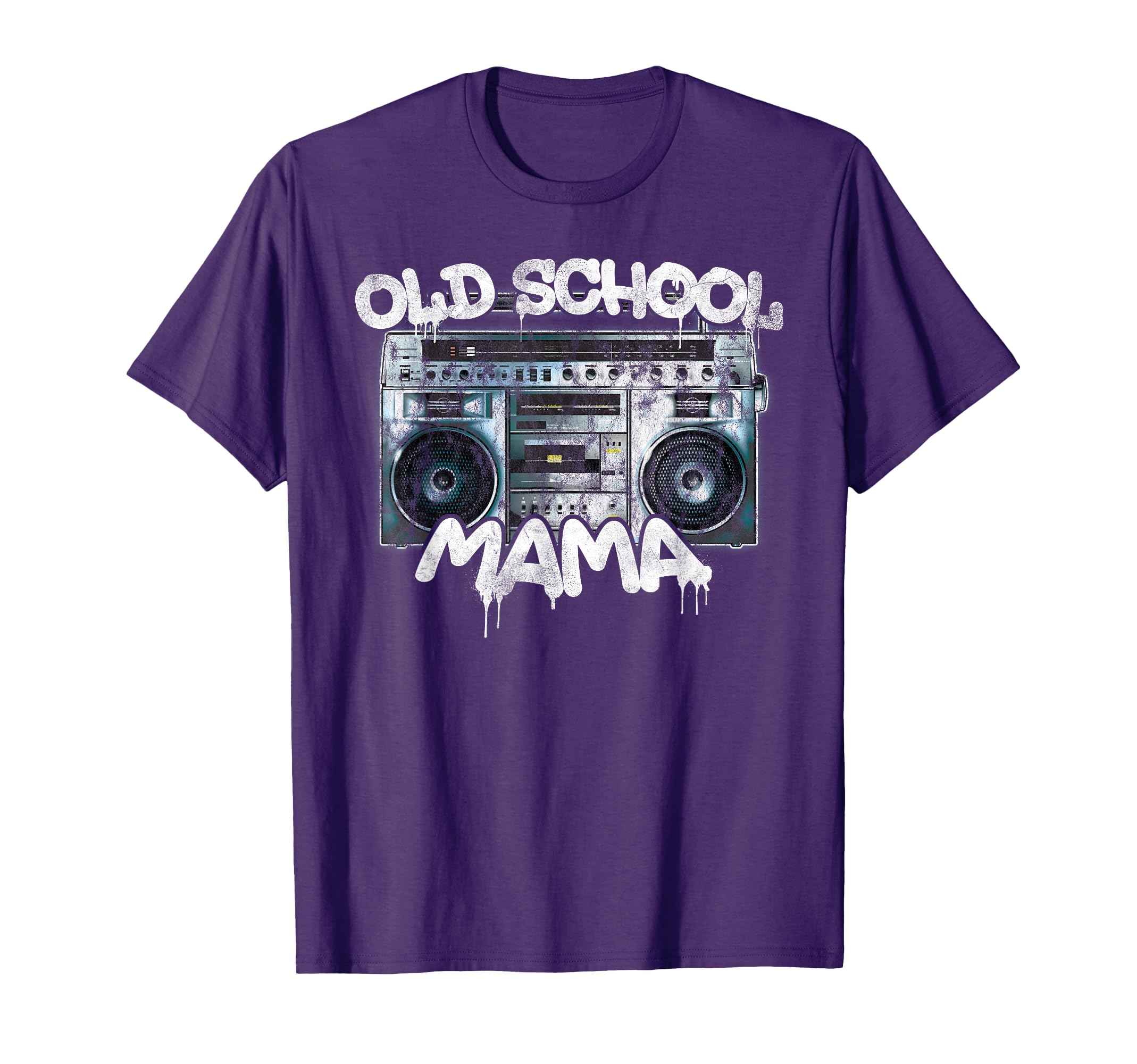 Old School Mama Throwback 80S 90S T-Shirt - Casual Everyday Wear Unisex - T-Shirt, Sweatshirt, Hoodie