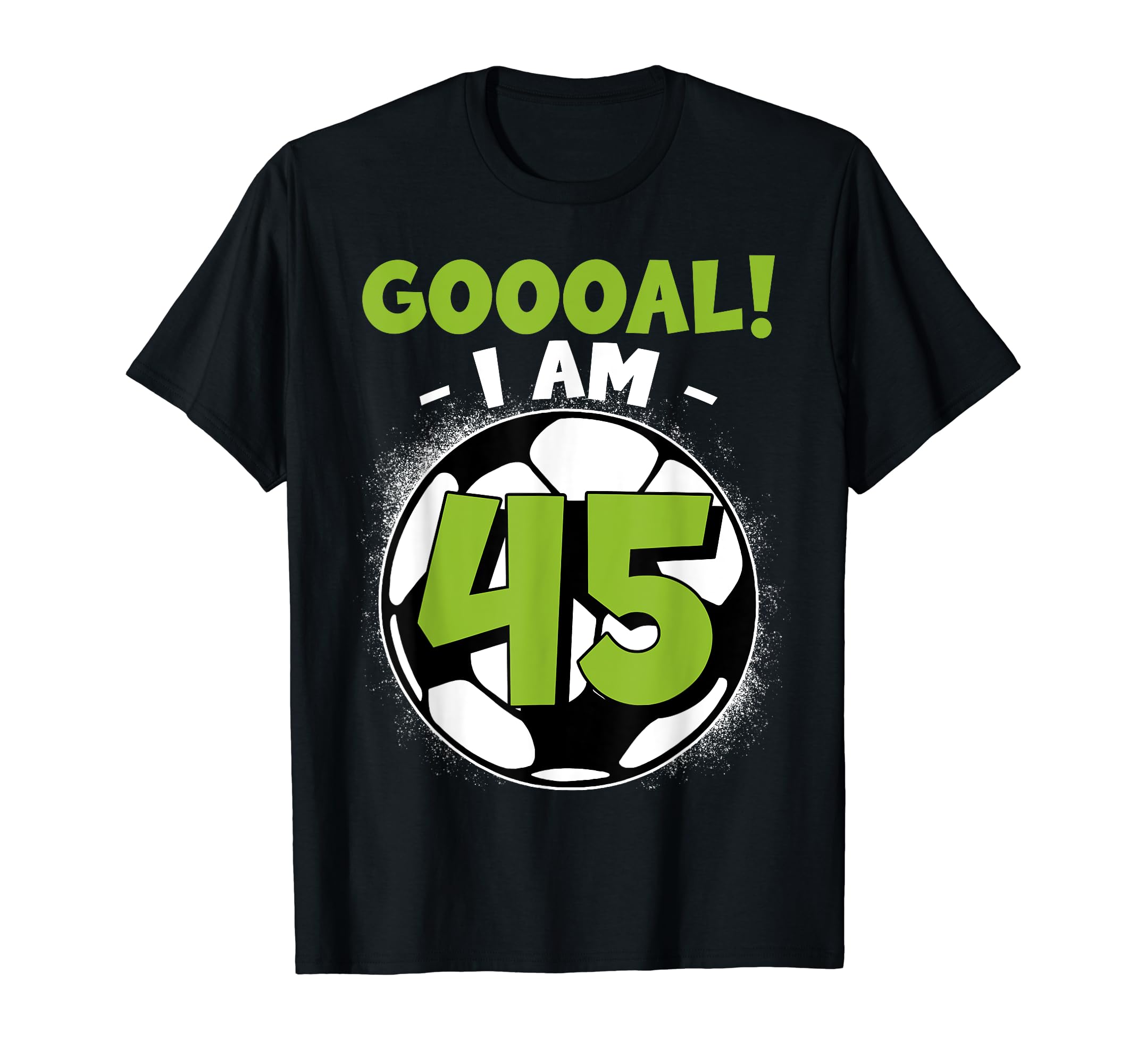 45 Year Old Birthday Soccer Themed 45Thb T-Shirt - Custom Art Print Unisex - T-Shirt, Sweatshirt, Hoodie