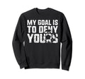 Goalie Birthday Soccer Sweatshirt - Aesthetic Graphic for Adults - T-Shirt, Sweatshirt, Hoodie