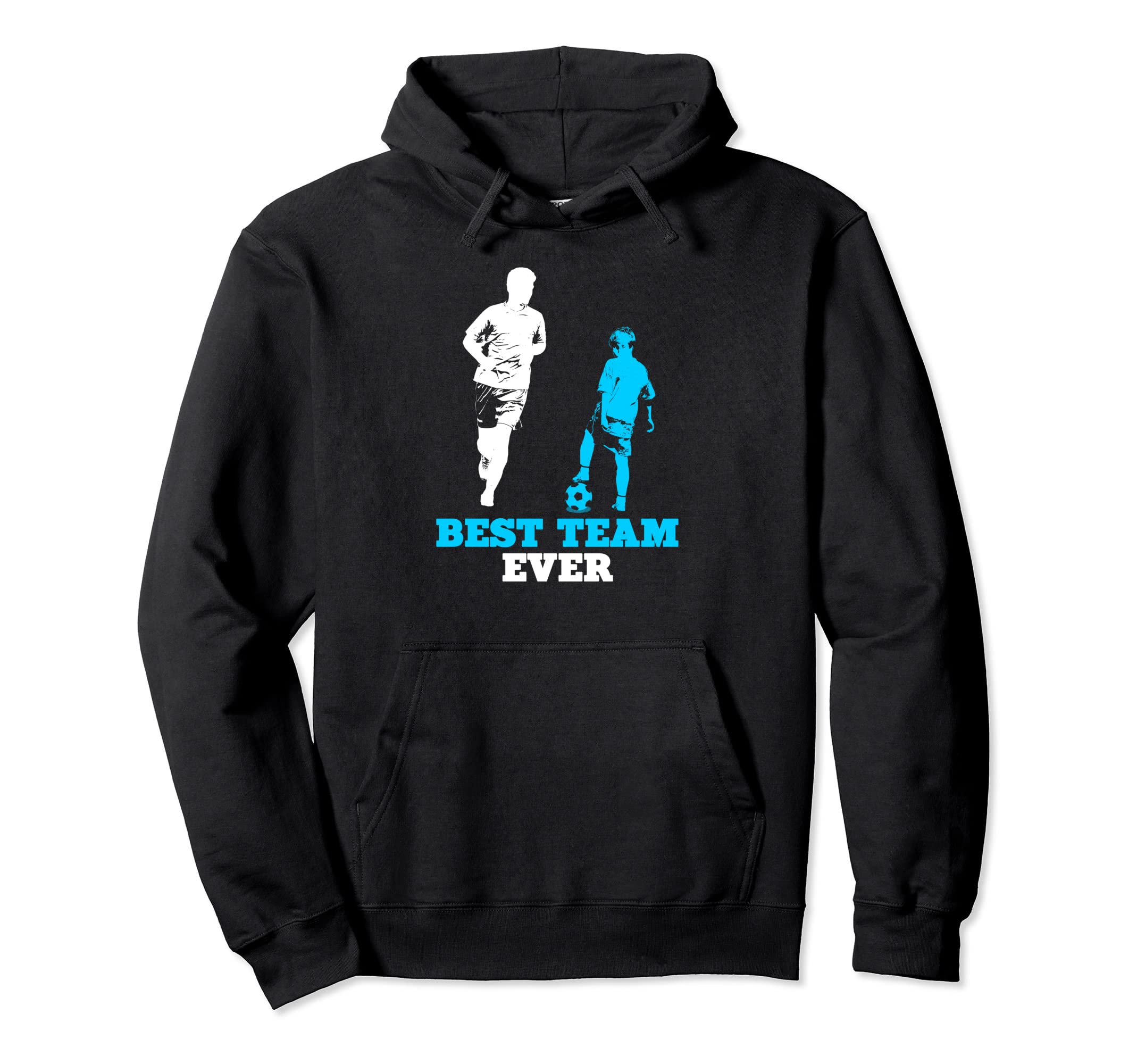 Father Son Sport Soccer Team Fathers Day Hoodie - Unique Graphic Men Women - T-Shirt, Sweatshirt, Hoodie
