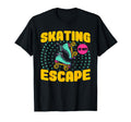 Roller Skates Skating Is My Escape T-Shirt - Minimalist Print Unisex - T-Shirt, Sweatshirt, Hoodie