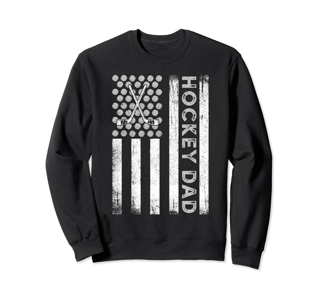 New First Time Dad To Be Soccer Hockey Sweatshirt - Graphic Print Unisex - T-Shirt, Sweatshirt, Hoodie