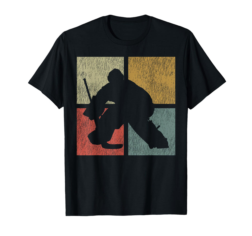 Ice Hockey Goalie Goalkeeper T-Shirt - Unique Graphic Men Women - T-Shirt, Sweatshirt, Hoodie