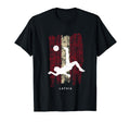 Latvia Flag Soccer Player Silhouette T-Shirt - Casual Everyday Wear Unisex - T-Shirt, Sweatshirt, Hoodie