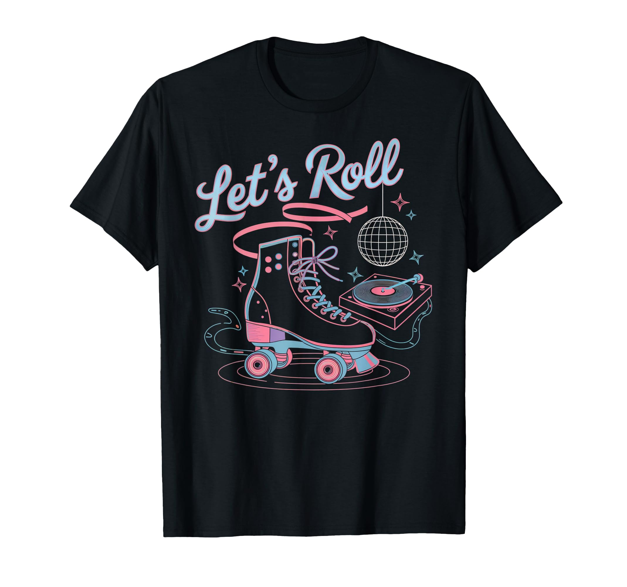 Roller Skating Party Favors Womens T-Shirt - Unique Graphic for Adults - T-Shirt, Sweatshirt, Hoodie