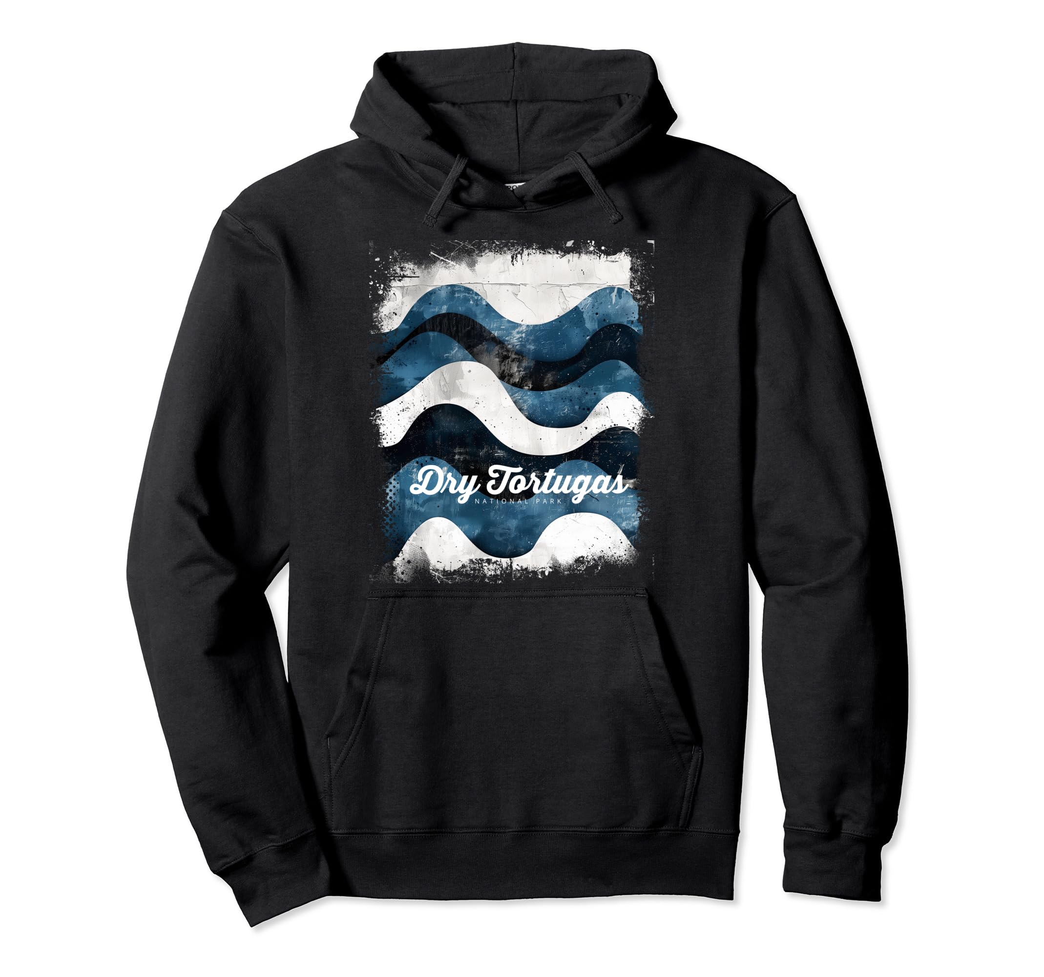 Dry Tortugas National Park Beach Hoodie - Custom Art Print Men Women - T-Shirt, Sweatshirt, Hoodie