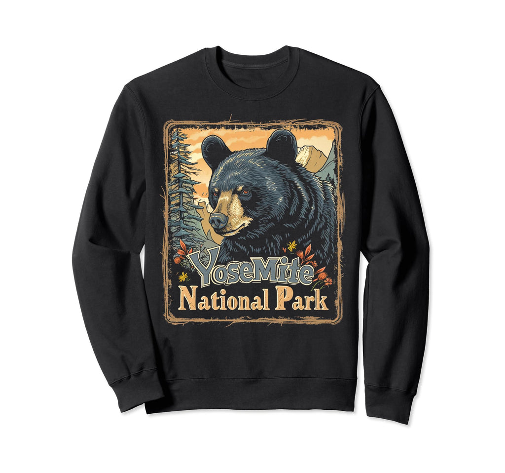 Yosemite Us National Park Sweatshirt - Fun Novelty Design Men Women - T-Shirt, Sweatshirt, Hoodie