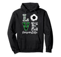 Soccer Love Mom Life Leopard Zebra Hoodie - Fun Novelty Design Unisex - T-Shirt, Sweatshirt, Hoodie