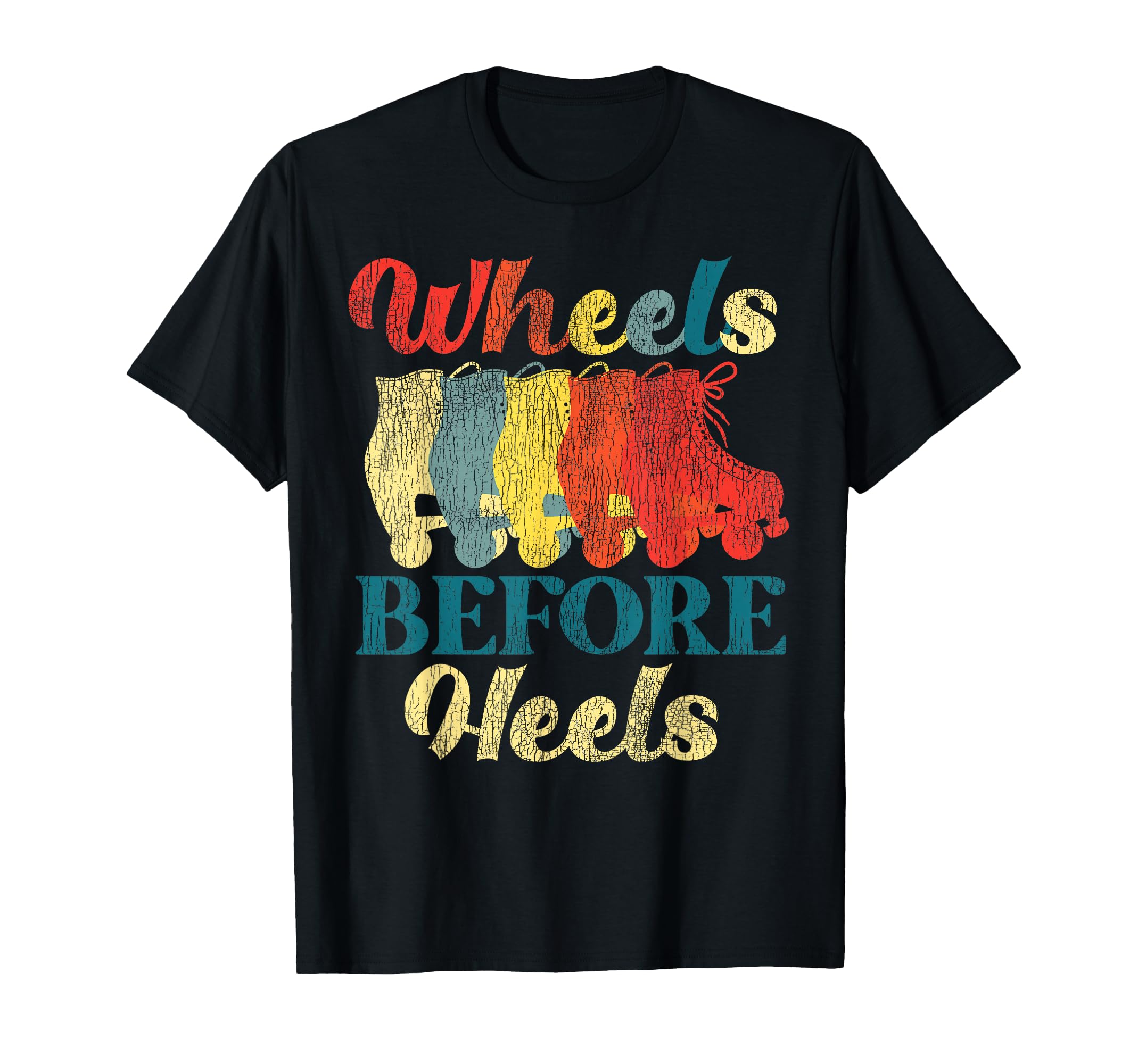 Roller Skating Skate 1970S T-Shirt - Novelty Apparel for Adults - T-Shirt, Sweatshirt, Hoodie