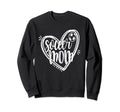 Mom Loves Soccer Heart Best Sweatshirt - Fun Novelty Design for Adults - T-Shirt, Sweatshirt, Hoodie