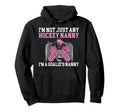 Im Hockey Goalie Nanny Hockey Keeper Hoodie - Minimalist Print Men Women - T-Shirt, Sweatshirt, Hoodie