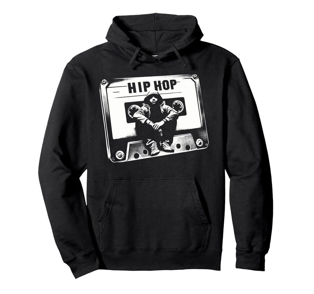 Cassette Tape Hip Hop Music 80S 90S Hoodie - Custom Art Print Unisex - T-Shirt, Sweatshirt, Hoodie