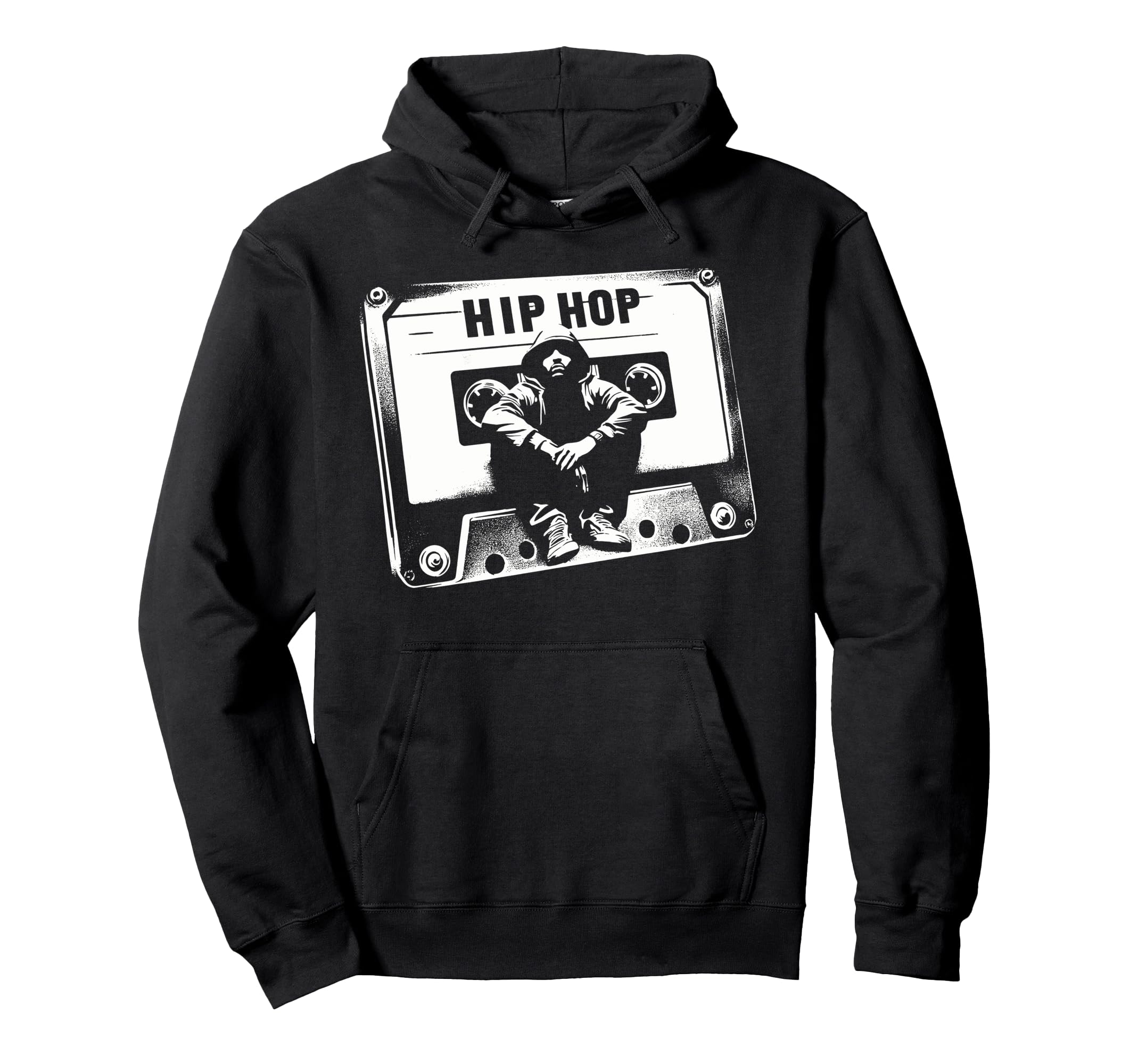 Cassette Tape Hip Hop Music 80S 90S Hoodie - Custom Art Print Unisex - T-Shirt, Sweatshirt, Hoodie