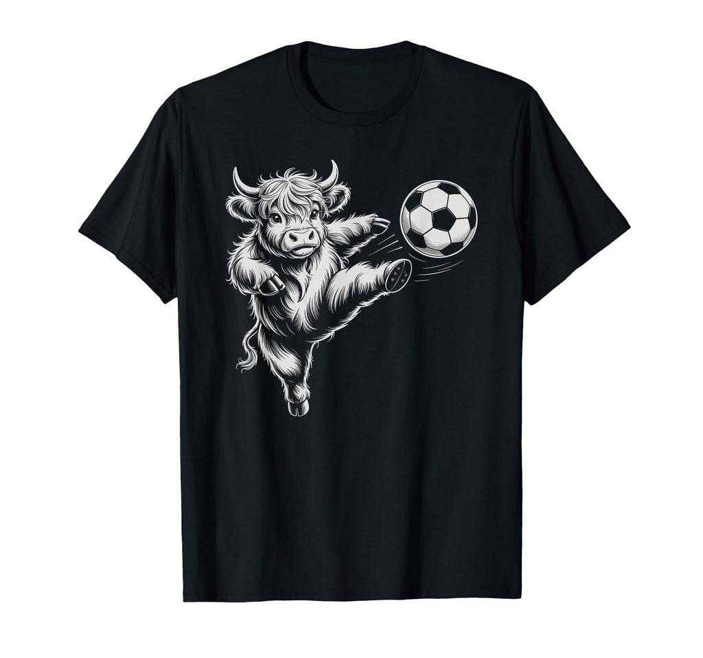 Funny Soccer Heifer Just Who Loves T-Shirt - Minimalist Print for Adults - T-Shirt, Sweatshirt, Hoodie