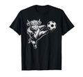 Funny Soccer Heifer Just Who Loves T-Shirt - Minimalist Print for Adults - T-Shirt, Sweatshirt, Hoodie