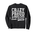Crazy Proud Soccer Goalie Granny Sweatshirt - Graphic Print Men Women - T-Shirt, Sweatshirt, Hoodie