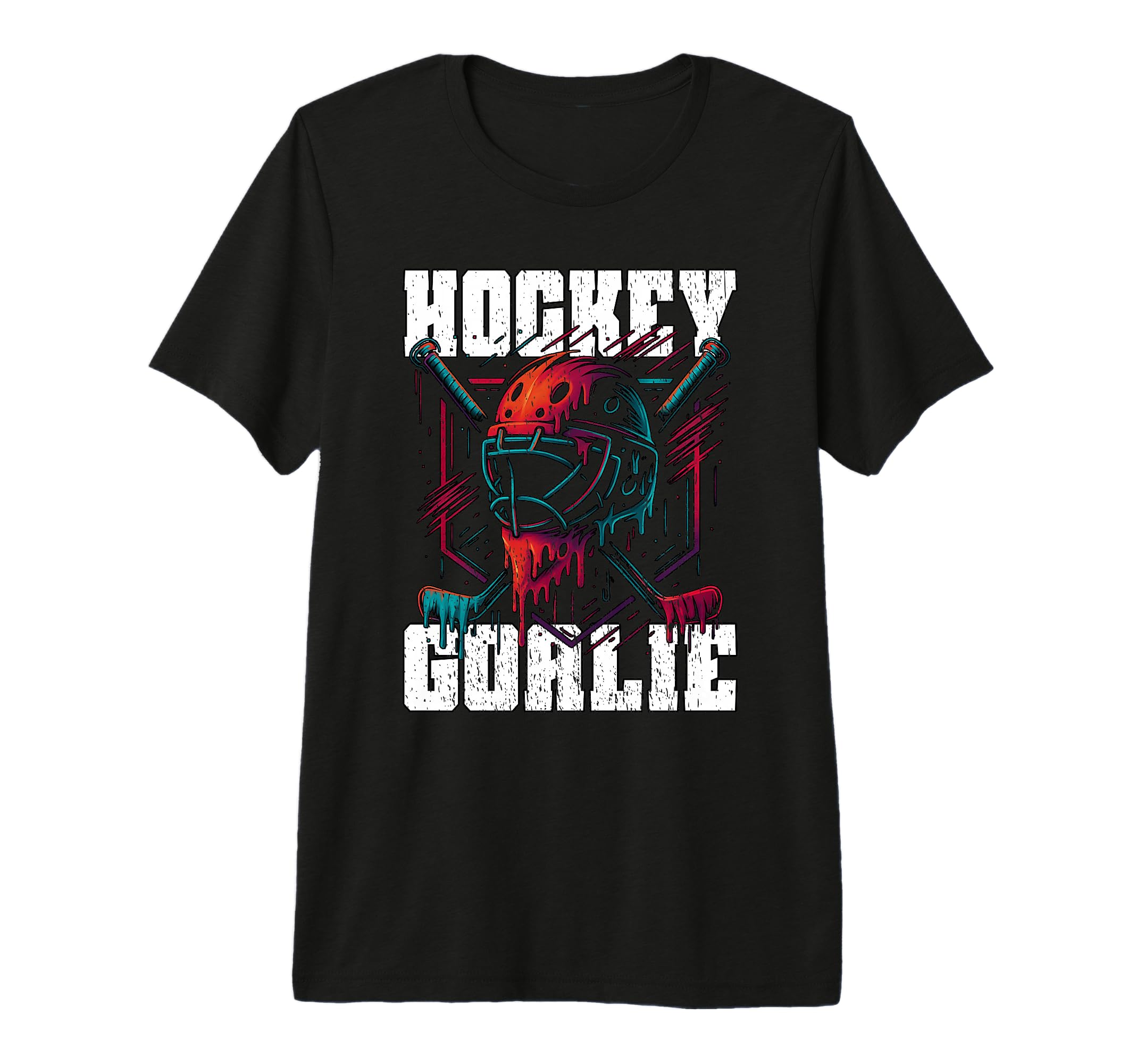Hockey Goalie Athletes Goal Keepers T-Shirt - Fun Novelty Design Unisex - T-Shirt, Sweatshirt, Hoodie