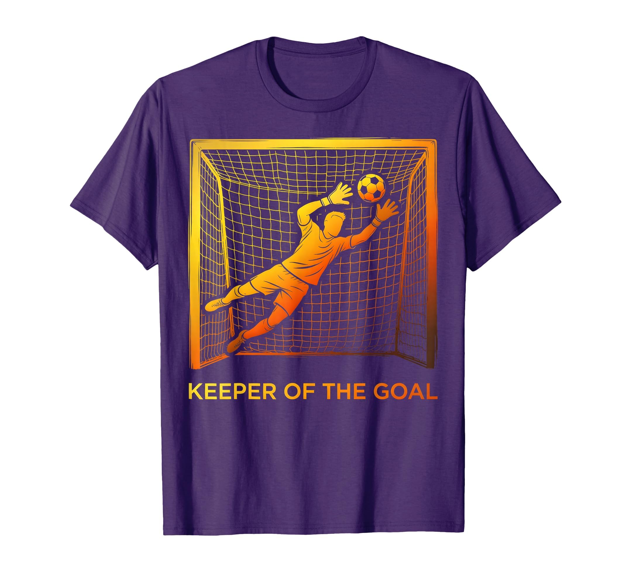 Keeper Goal Soccer Goalkeeper T-Shirt - Fun Novelty Design Unisex - T-Shirt, Sweatshirt, Hoodie