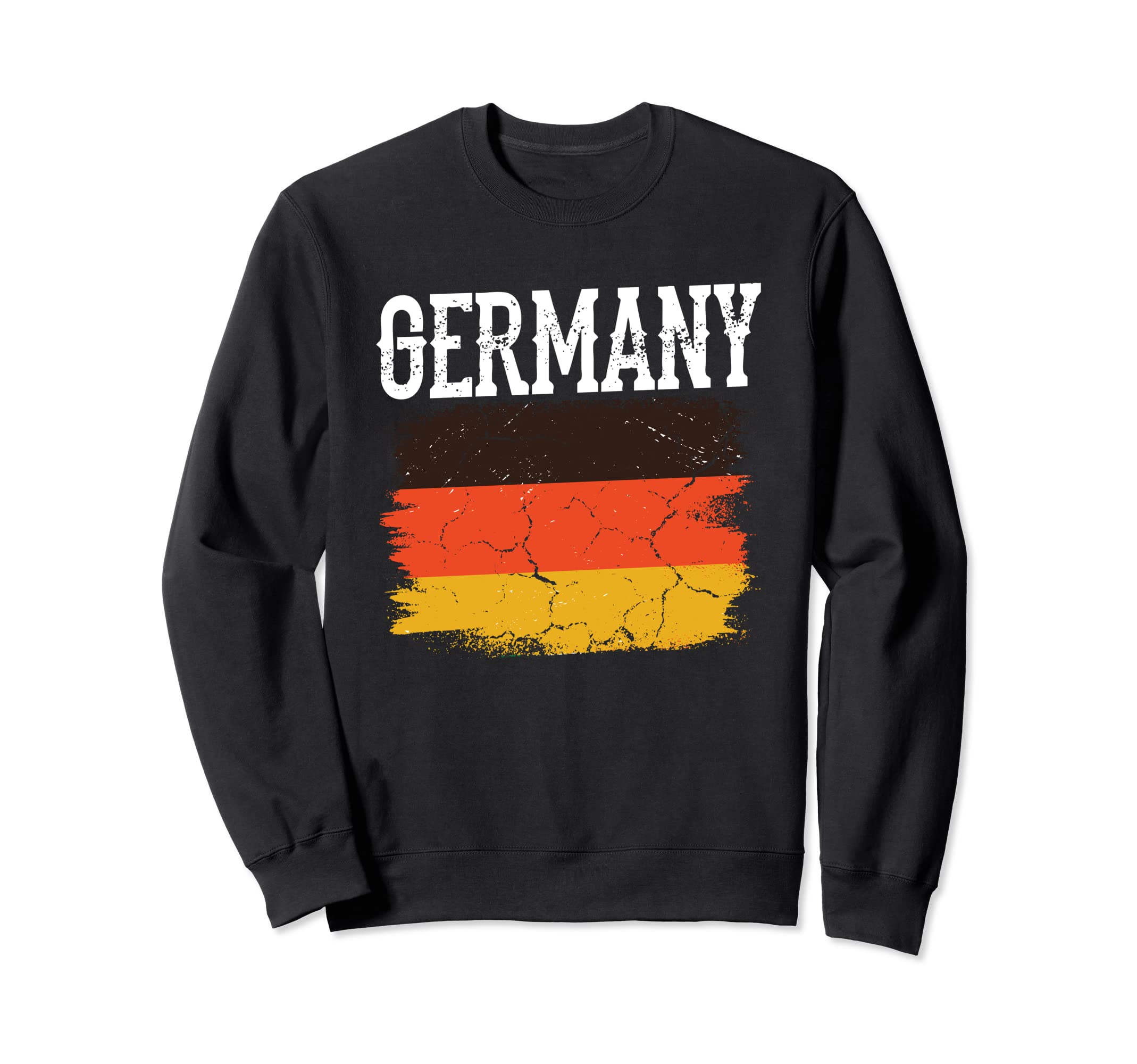 German Flag Football Fan Soccer Sweatshirt - Streetwear Style Men Women - T-Shirt, Sweatshirt, Hoodie