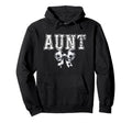 Coquette Soccer Aunt Spirit Hoodie - Fun Novelty Design Men Women - T-Shirt, Sweatshirt, Hoodie