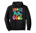Roller Skating Skate 1970S Wheely Hoodie - Novelty Apparel Men Women - T-Shirt, Sweatshirt, Hoodie