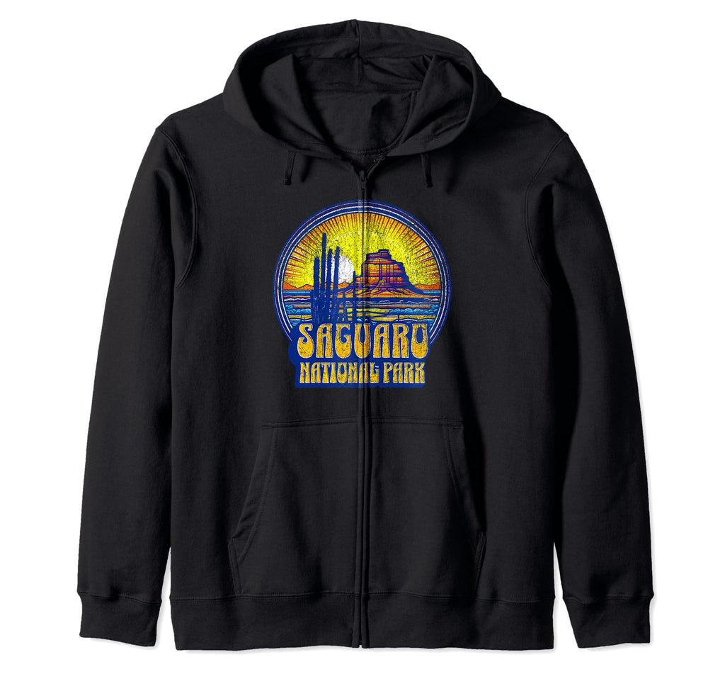 Saguaro National Park Arizona Usa Hoodie - Custom Art Print for Adults - T-Shirt, Sweatshirt, Hoodie